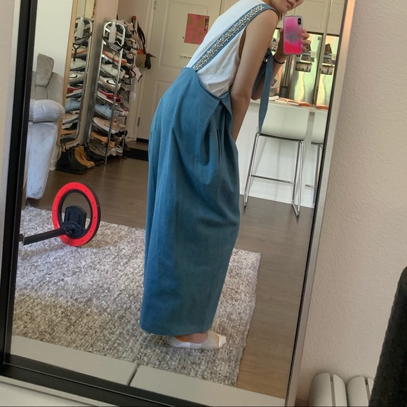 Rare Collina Strada Rhinestone denim overall - Picture 10 of 13